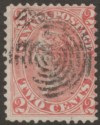Click for more photos and details Canada Colony 1864 Queen Victoria 2c Rose-Red Used SG44 cat £170