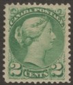 Click for more photos and details Canada 1878 QV Small Queen 2c Green Mint SG78? cat £60