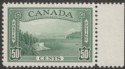 Click for more photos and details Canada 1938 KGVI Harbour 50c Green Mint SG366
