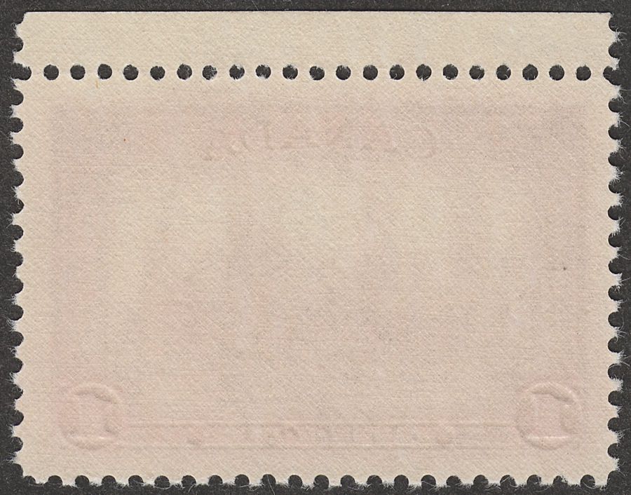 Canada 1938 KGVI Chateau $1 Aniline Violet Mint SG367var