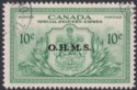 Canada 1950 KGVI Official OHMS Overprint Special Delivery 10c Used SG OS20 c£50