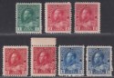 Click for more photos and details Canada 1911-22 King George V Selection to 5c Mint