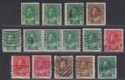 Click for more photos and details Canada 1912-21 King George V Coil Selection Used