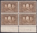Click for more photos and details Canada 1917 KGV 50th Anniv Confederation 3c Bistre-Brown Mint SG244 cat £100