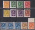 Click for more photos and details Canada 1922-31 King George V Set Mint SG246-255 cat £140+