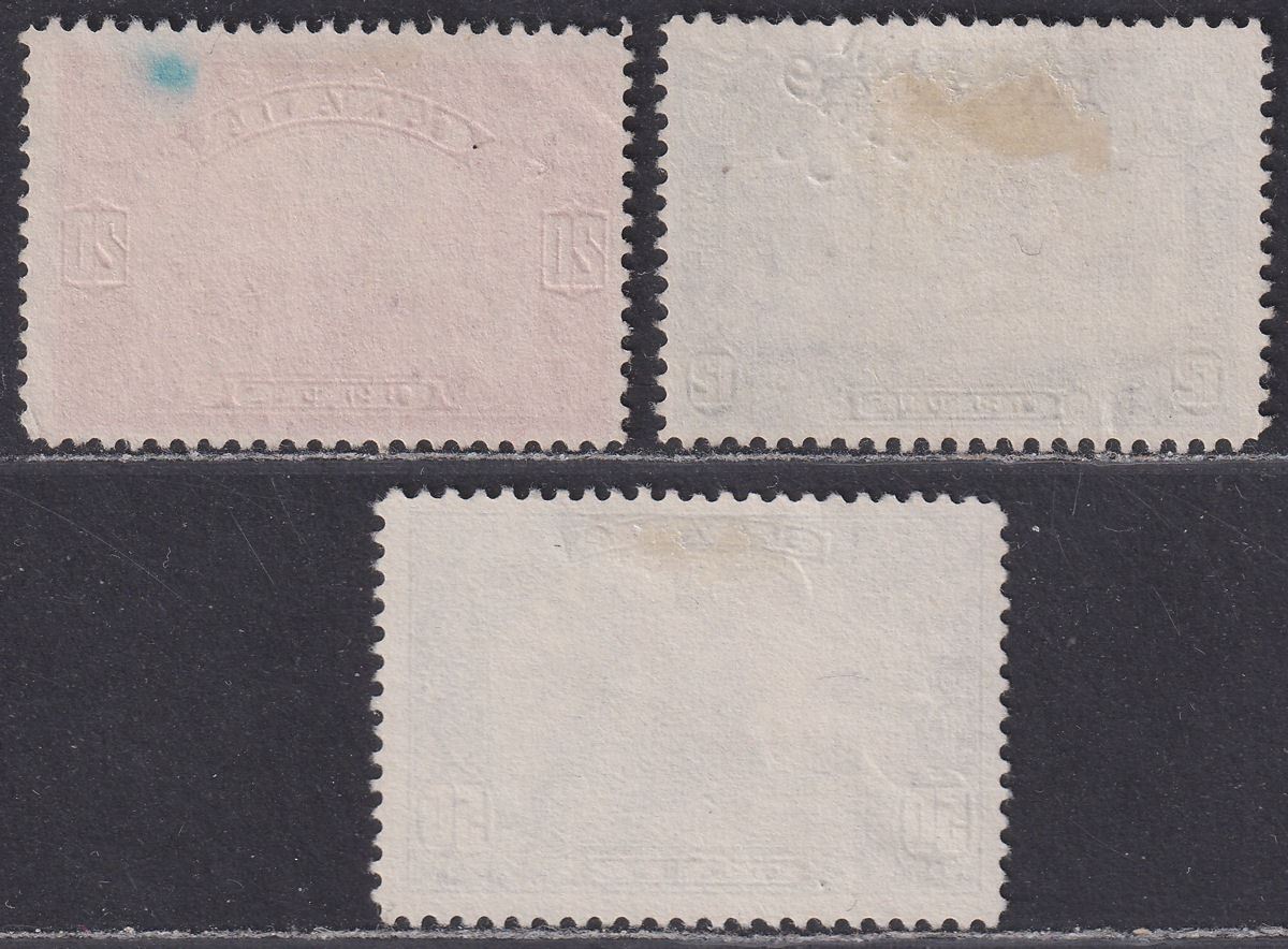 Canada 1929 King George V 12c, 20c, 50c Used SG282-284 cat £100