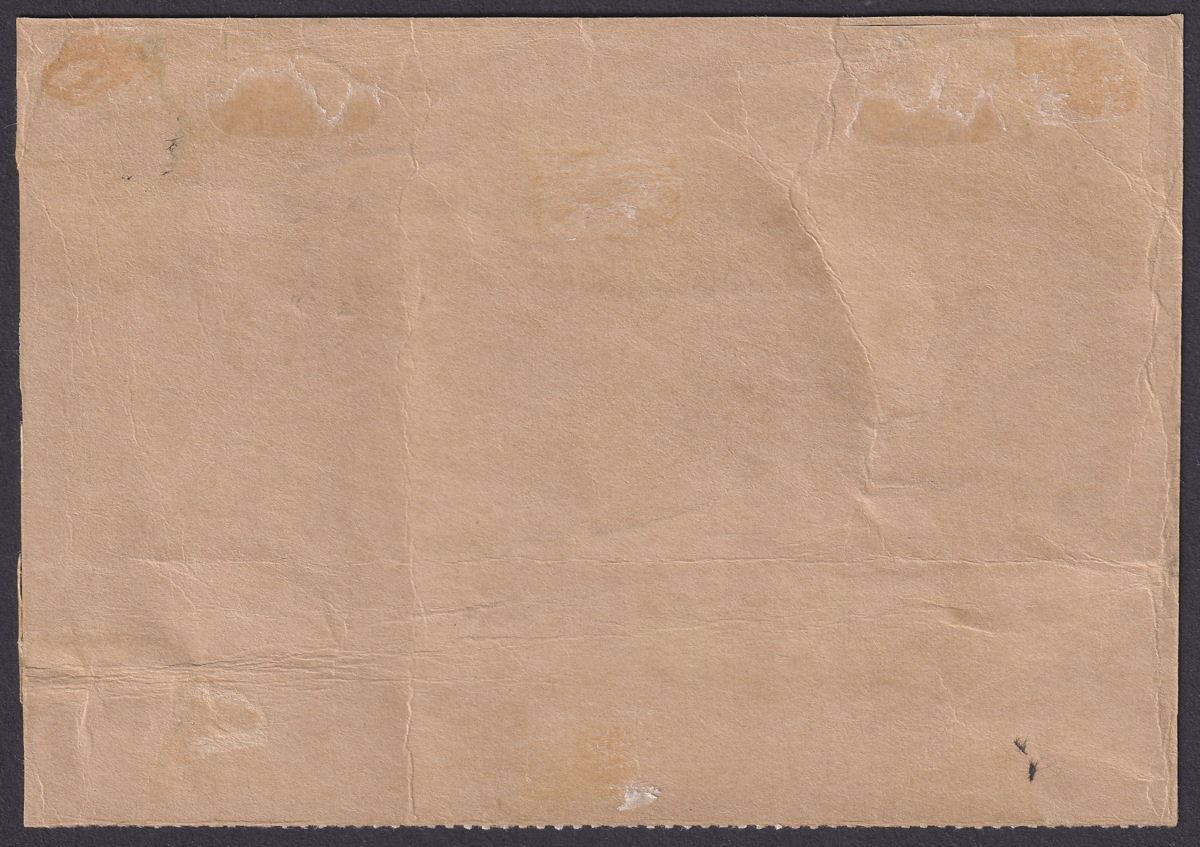 Canada 1932 KGV Ottawa Conference 6c on 5c Block of 9 Used on Piece SG318