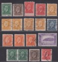 Canada 1932-33 King George V Set Used + Coil Set Used SG319-328 cat £37