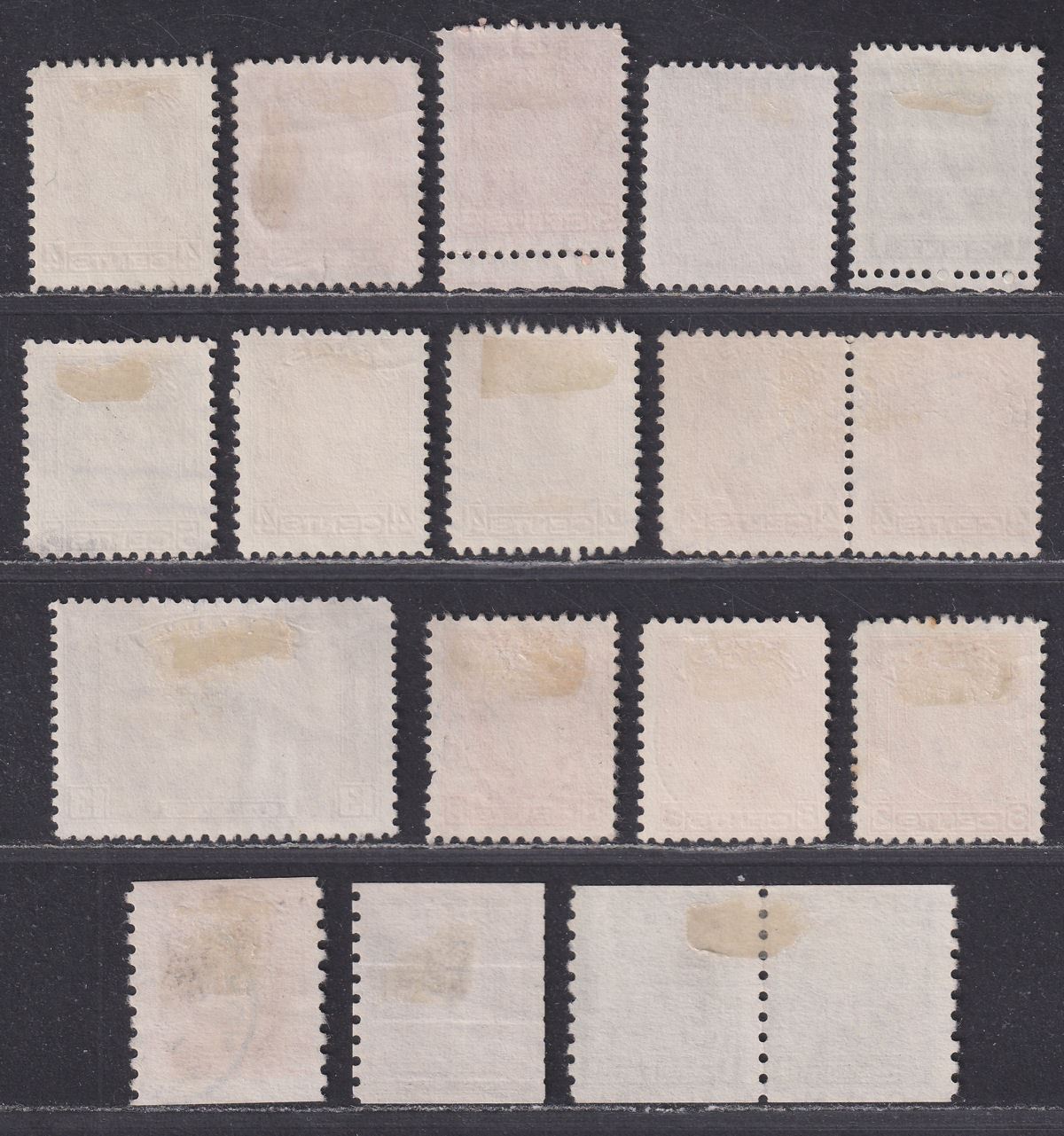 Canada 1932-33 King George V Set Used + Coil Set Used SG319-328 cat £37