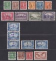 Canada 1935 King George V Set, Coil Set + 6c Airmail Used SG341-355 cat £57