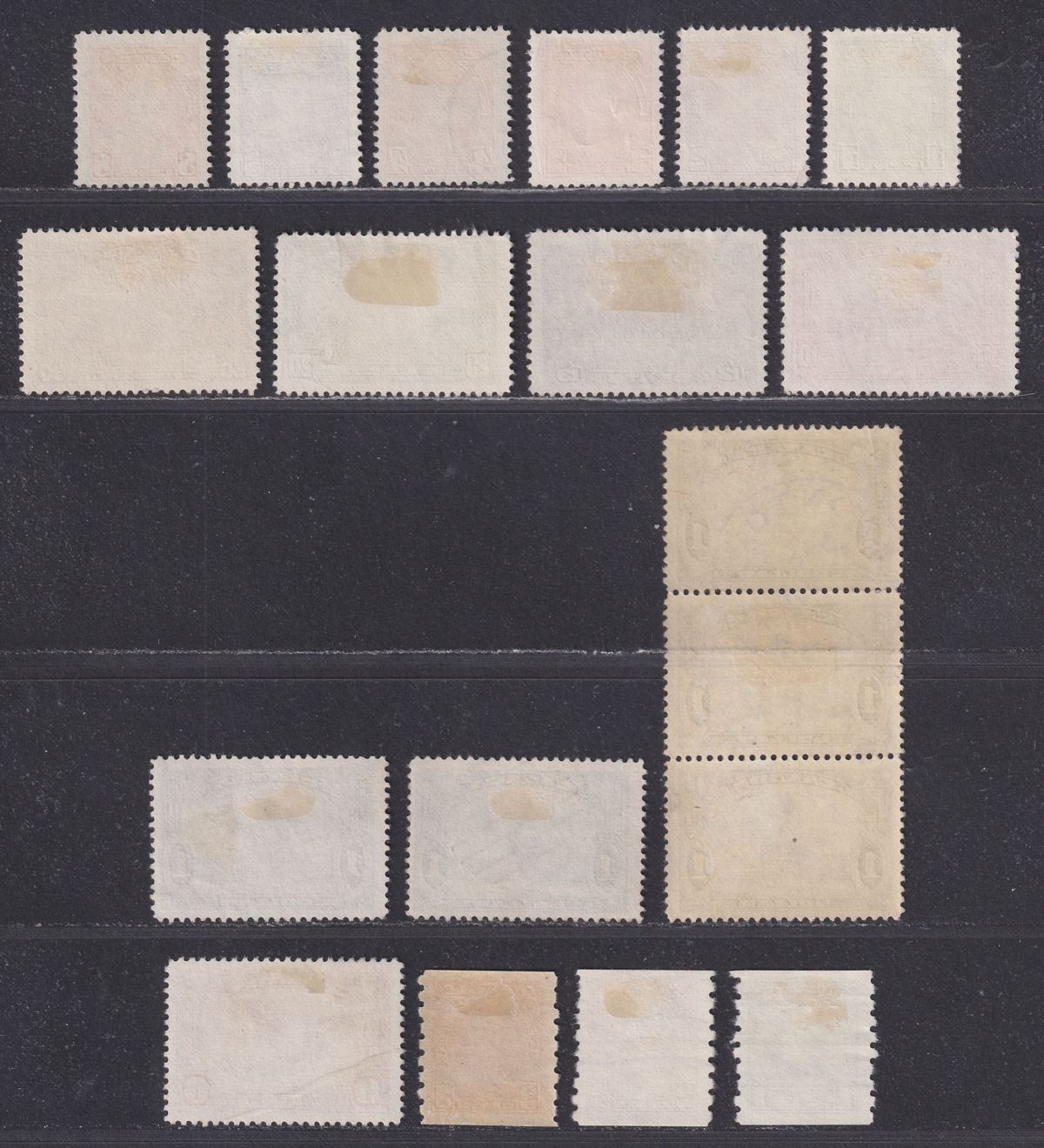 Canada 1935 King George V Set, Coil Set + 6c Airmail Used SG341-355 cat £57