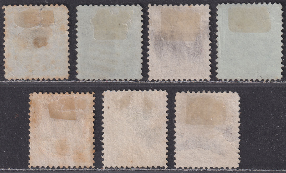 Canada 1897-1902 Queen Victoria Selection to 8c Used some faults
