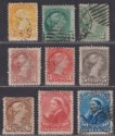 Click for more photos and details Canada 1873-93 Queen Victoria Selection to 50c Used