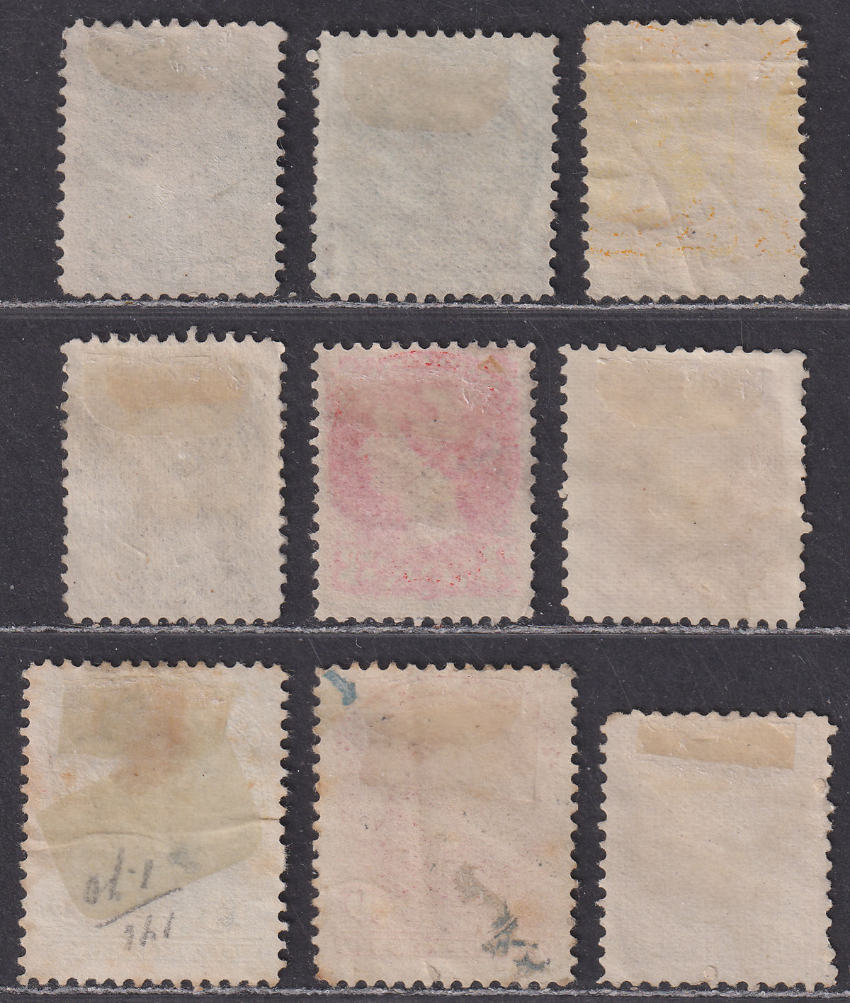 Canada 1873-93 Queen Victoria Selection to 50c Used