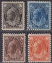 Click for more photos and details Canada 1897-98 Queen Victoria Part Set to 8c Mint
