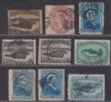 Click for more photos and details Newfoundland 1865-80 Queen Victoria Selection to 12c Used