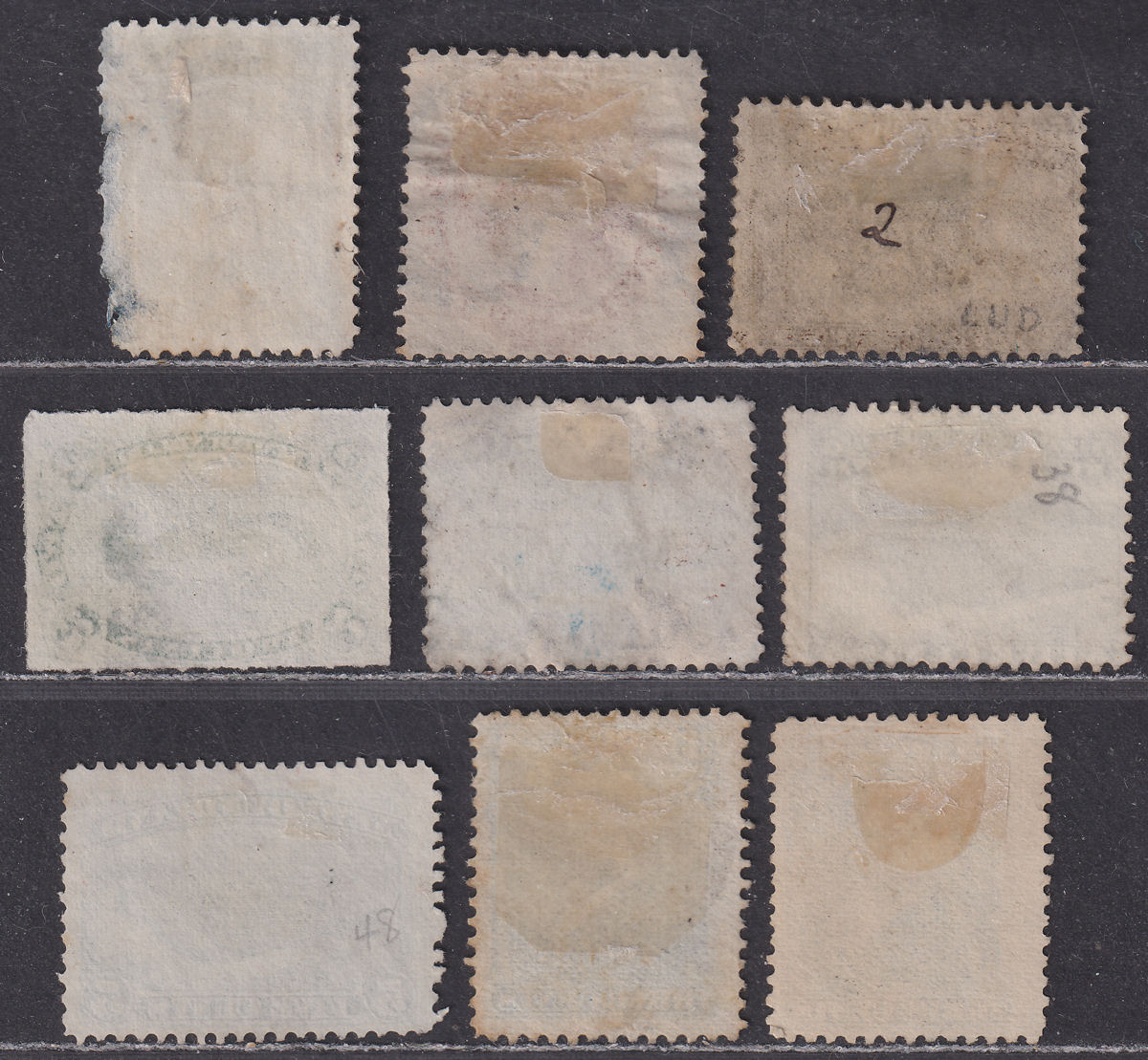 Newfoundland 1865-80 Queen Victoria Selection to 12c Used