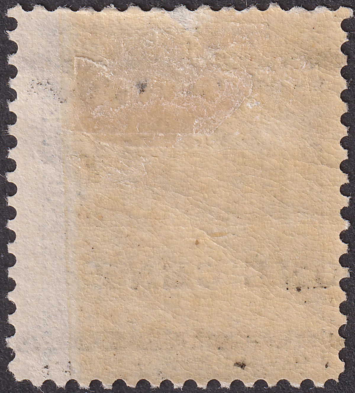 Newfoundland 1897 QV 1c on 3c Grey-Purple Surcharge Mint SG80 cat £80 w gum loss