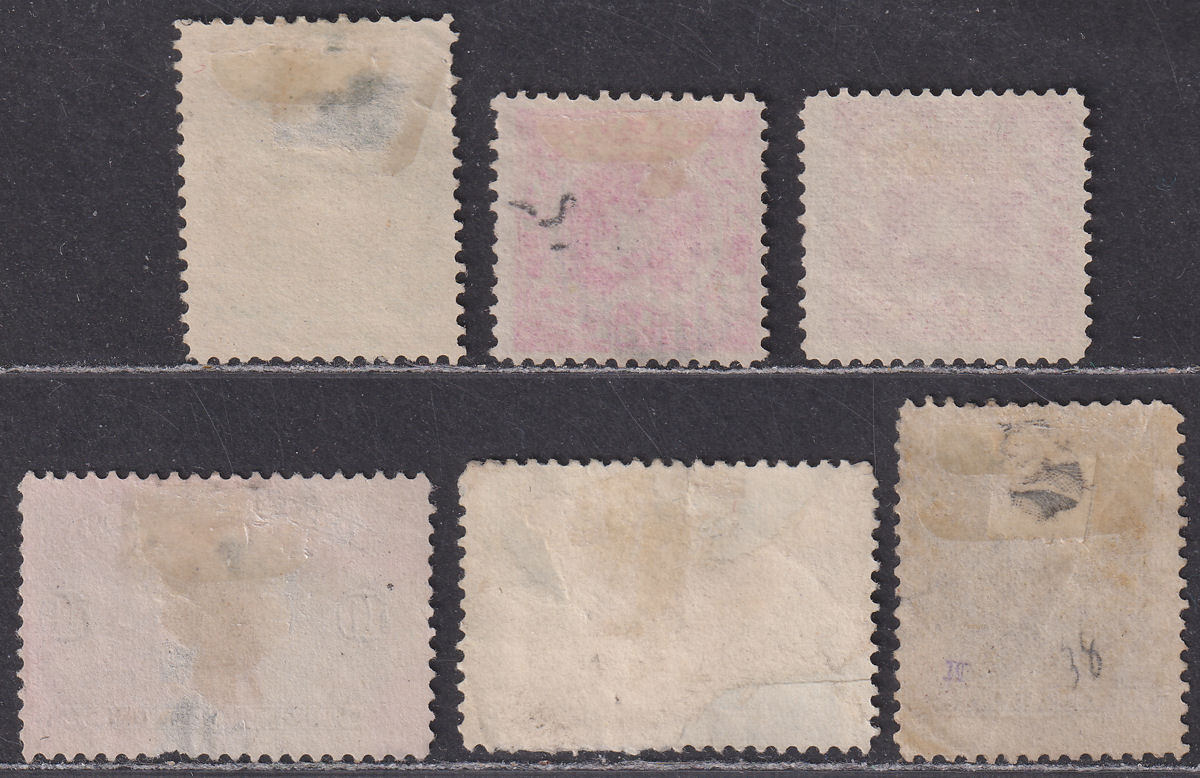 Newfoundland 1887 Queen Victoria Part Set to 10c Used cat £90 with faults