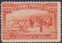 Canada 1908 KEVII Quebec Tercentenary 15c Brown-Orange Mint SG194 cat £130 FLTS