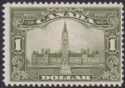 Canada 1929 KGV Parliament $1 Olive-Green Mint SG285 cat £250