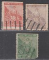 Click for more photos and details Cape of Good Hope QV Hope Seated 1d, 6d, 1sh Forgeries "Used" FAULTY