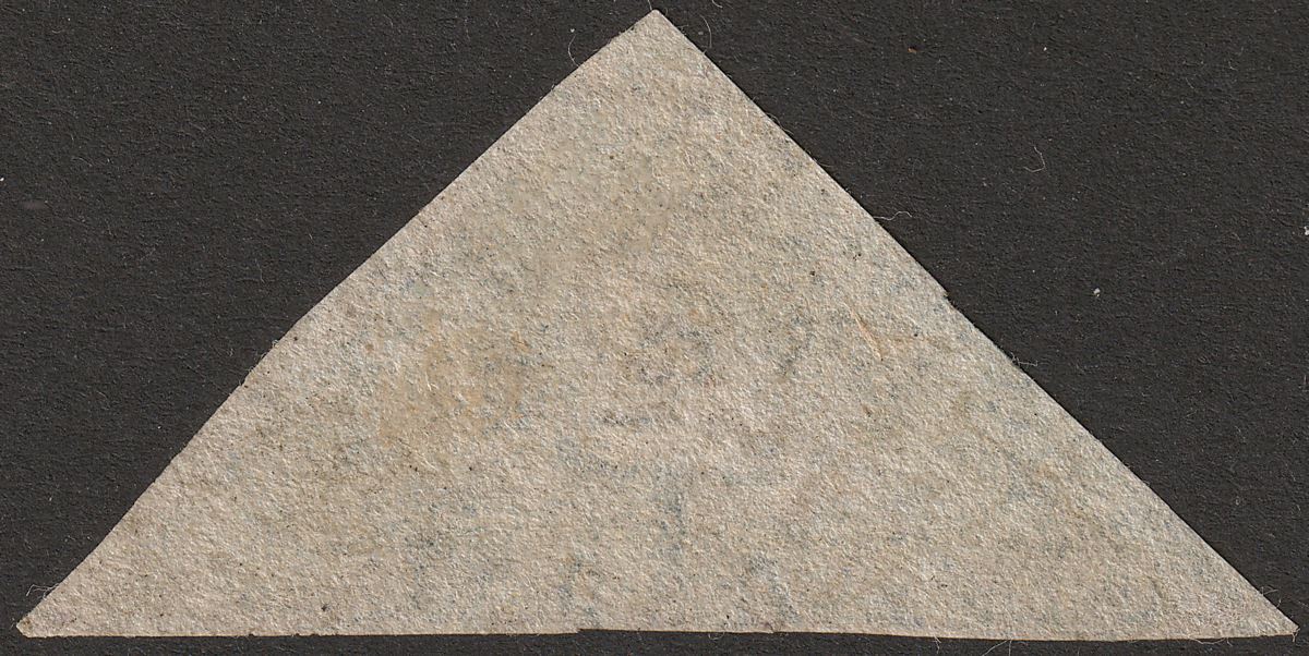 Cape of Good Hope 1858 QV Triangle 4d Blue Used SG6a cat £90 small crease