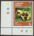 Click for more photos and details Cayman Islands 1987 QEII Fruits 5c watermark Inverted Mint SG652w