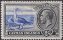 Cayman Islands 1935 KGV 2sh Ultramarine and Black Mint SG105 cat £50