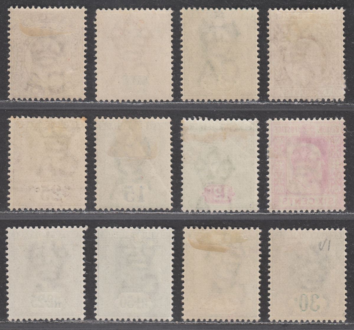 Ceylon 1903 King Edward VII Set Mint SG265-276 cat £200