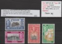Click for more photos and details Ceylon 1947 KGVI New Constitution SPECIMEN Perf Set Mint SG402s-405s cat £130