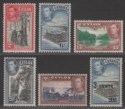 Click for more photos and details Ceylon 1938-49 King George VI Selection to 1r Mint