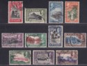 Ceylon 1935-36 King George V Set Used SG368-378 cat £42