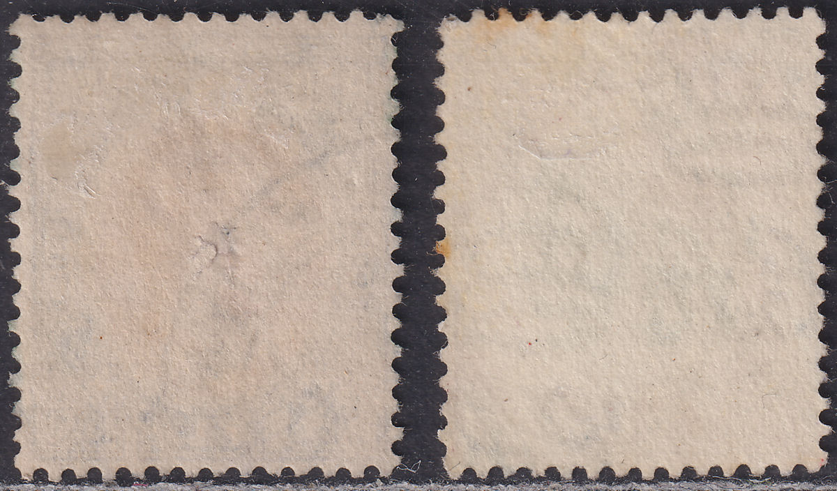 Ceylon 1927-28 King George V 5r Postally Used + 20r Fiscal Used SG365 SG367