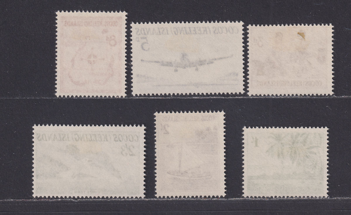Cocos (Keeling) Islands 1963 QEII Set Mint SG1-6 cat £35 Australia
