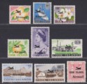 Click for more photos and details Cook Islands 1966 QEII Airmail Overprint Set Mint SG185-193 cat £32