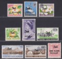Click for more photos and details Cook Islands 1966 QEII Airmail Overprint Large Aeroplane Variety Set Mint
