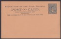 Click for more photos and details Cook Islands Queen Makea Takau 1d Blue Postal Stationery Postcard Unused
