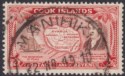 Click for more photos and details Cook Islands 1949 KGVI 2d Reddish Brown and Scarlet Used with MANIHIKI Postmark