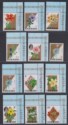 Cook Islands 1967-71 QEII Flowers Set Mint SG227-248 mix of types