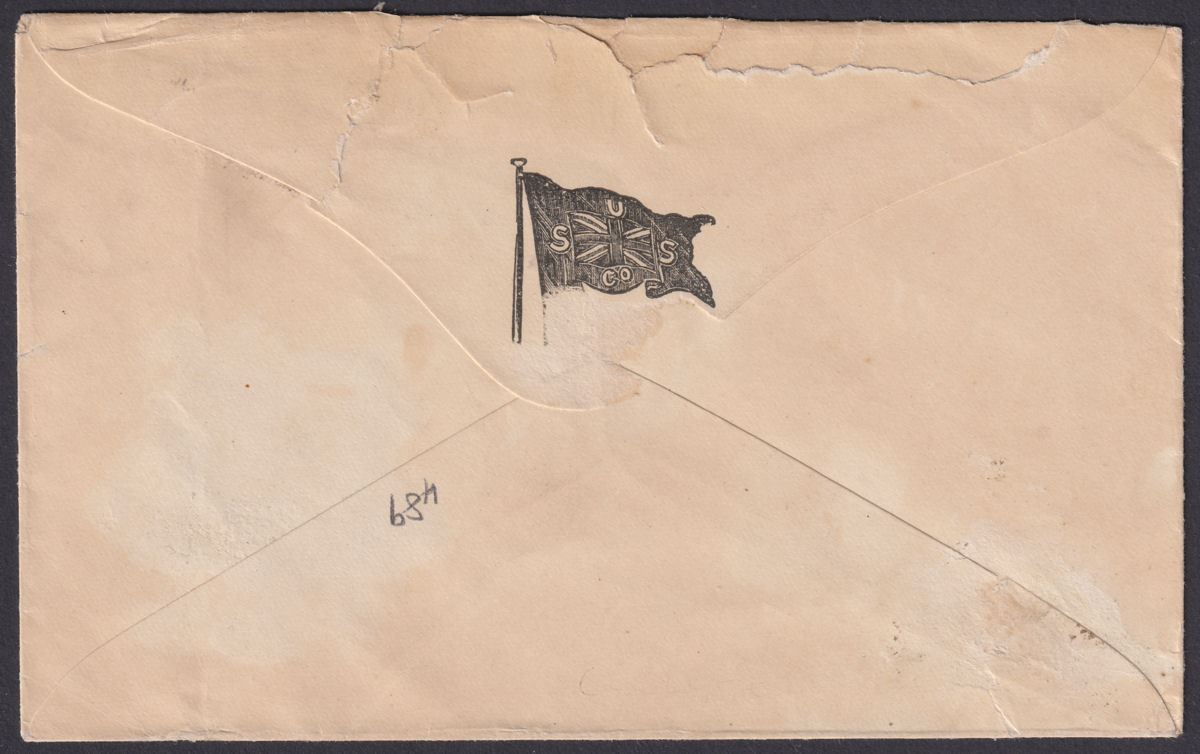 Cook Islands 1919 KGV 1½d Used on Cover with MANGAIA Postmark