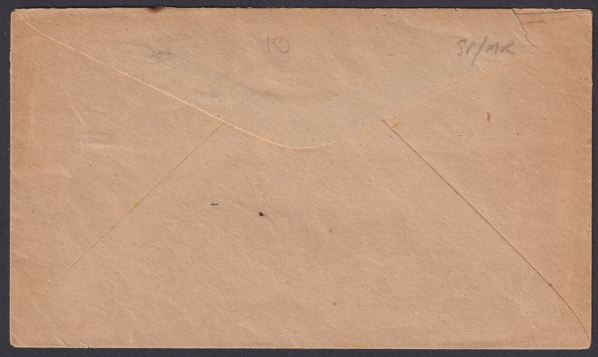 Cook Islands c1920s KGV Rarotonga 1d Pair Used on Palmerston Island Cover to NZ