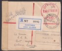 Click for more photos and details Cook Islands 1969 Official Paid Registered Airmail Cover Used Rarotonga - Canada