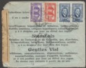 Click for more photos and details Syria Republic Under French Mandate 1944 10p x2, 7p.50, 5p Cover Used w Censor