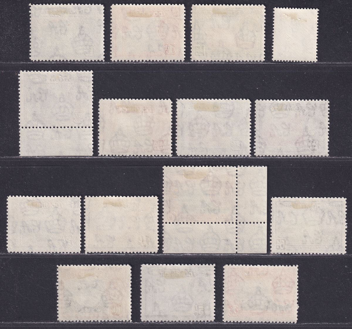 Dominica 1938-47 King George VI Set Mint SG99-109a cat £95