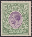 East Africa Uganda 1921 KGV 3r Violet and Green Mint SG73 cat £180