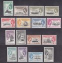 Click for more photos and details Falkland Islands Dependencies 1954 QEII Ships Set Mint SG G26-G40 cat £200