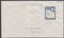 Click for more photos and details Falkland Islands Dependencies 1950 KGVI Map 2½d Cover Used to Stanley