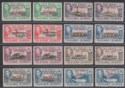 Click for more photos and details Falkland Islands Dependencies 1944 KGVI South Georgia Overprint Set Mint SG B1-8
