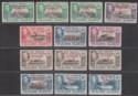 Click for more photos and details Falkland Islands Dependencies 1944 KGVI Sth Shetlands Overprint Set Mint SG D1-8